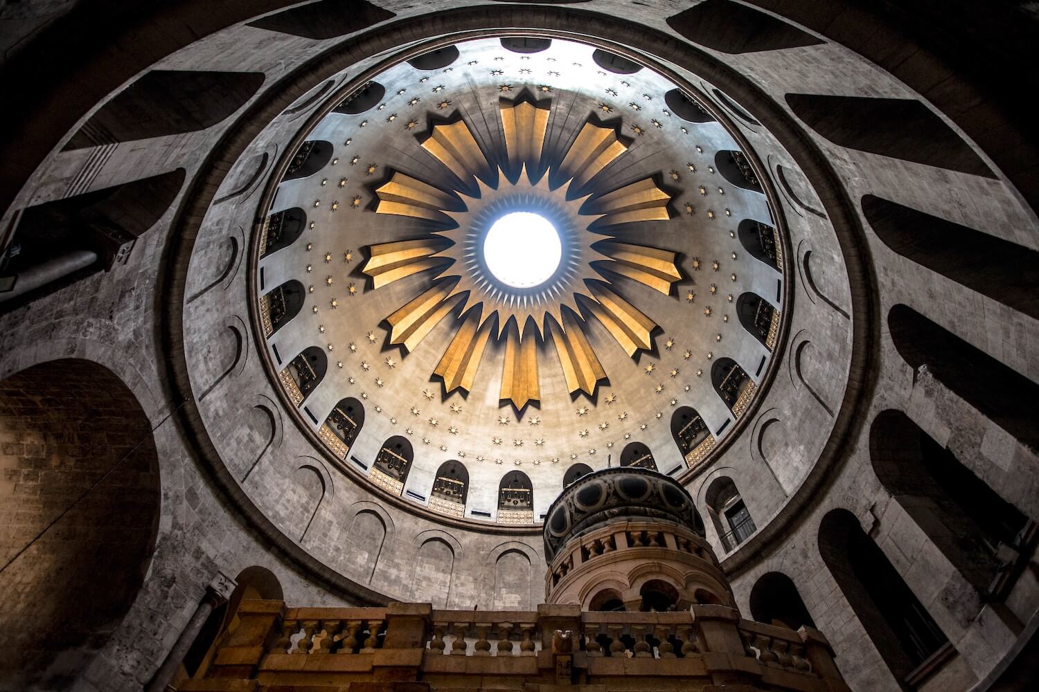 Dome at the Church of the Holy Sepulchre