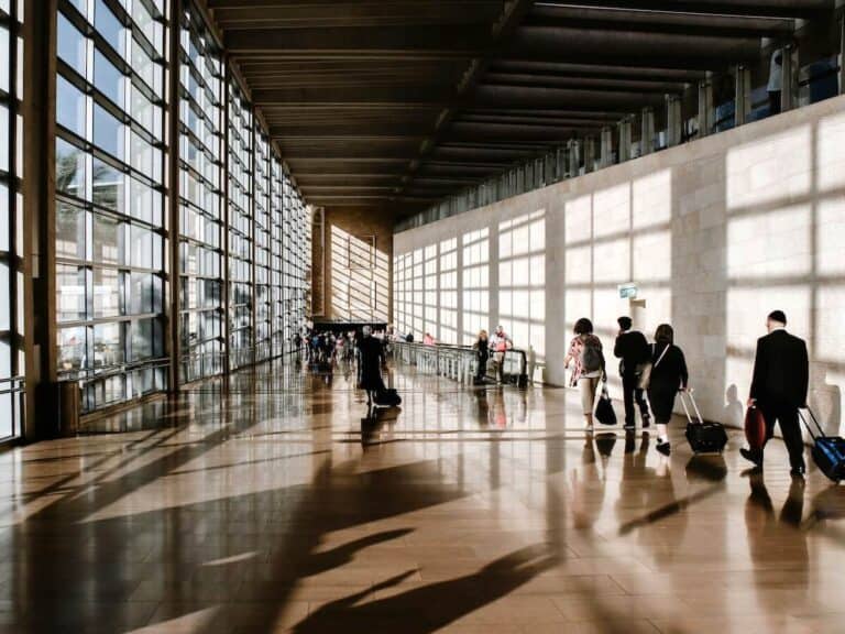 Tel Aviv Airport in Israel